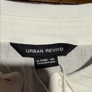 Urban Revivo White Women's Blouse - Classic Button Front